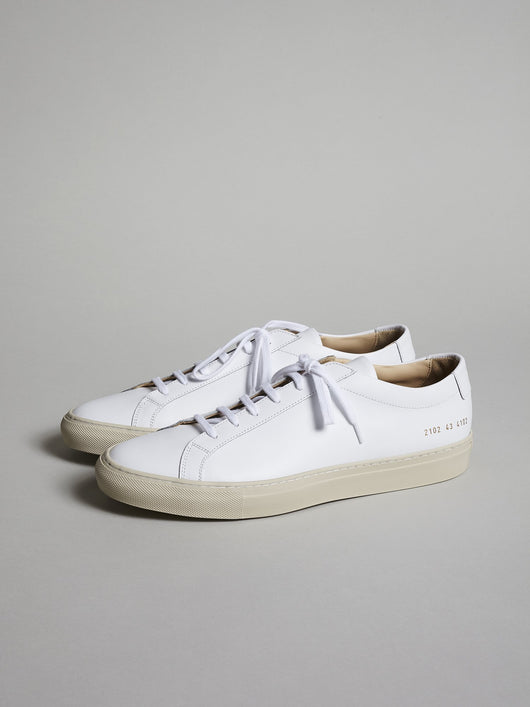 Common Projects Achilles Low, White / Off White